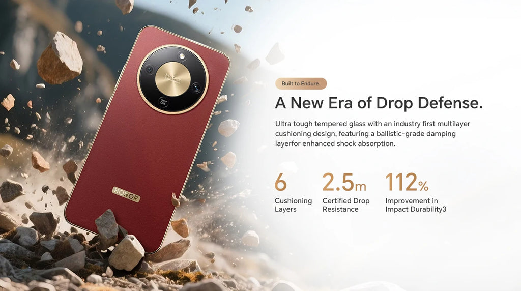 Global Version HONOR X9d 12GB+256GB/512GB 6.79'' 120Hz Screen Snapdragon 6 Gen 4 108MP AI Camera 8300 mAh 66W Super Charging