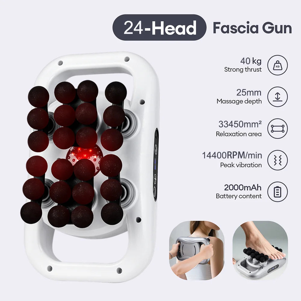 Deep Tissue Massage Gun - Portable Muscle Recovery Tool by Tidesmit Relaxation Treatment Tidesmit
