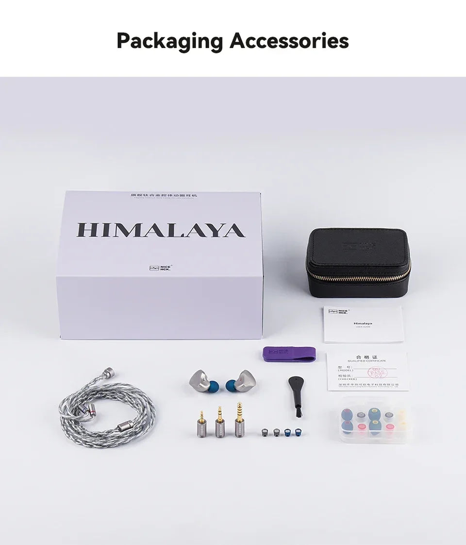 Himalaya Dual Dynamic HiFi In-Ear Monitors | Tidesmit IEM Tidesmit