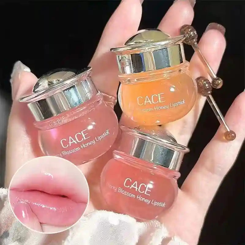 Peach Honey Lip Oil | Moisturizing Plumping Gloss - Tidesmit Lip Care Tidesmit