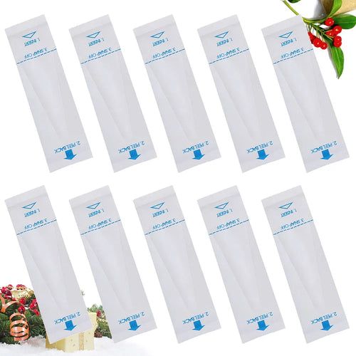Clear, disposable digital rectal baby thermometer probe covers, ensures hygienic baby health temperature monitoring.