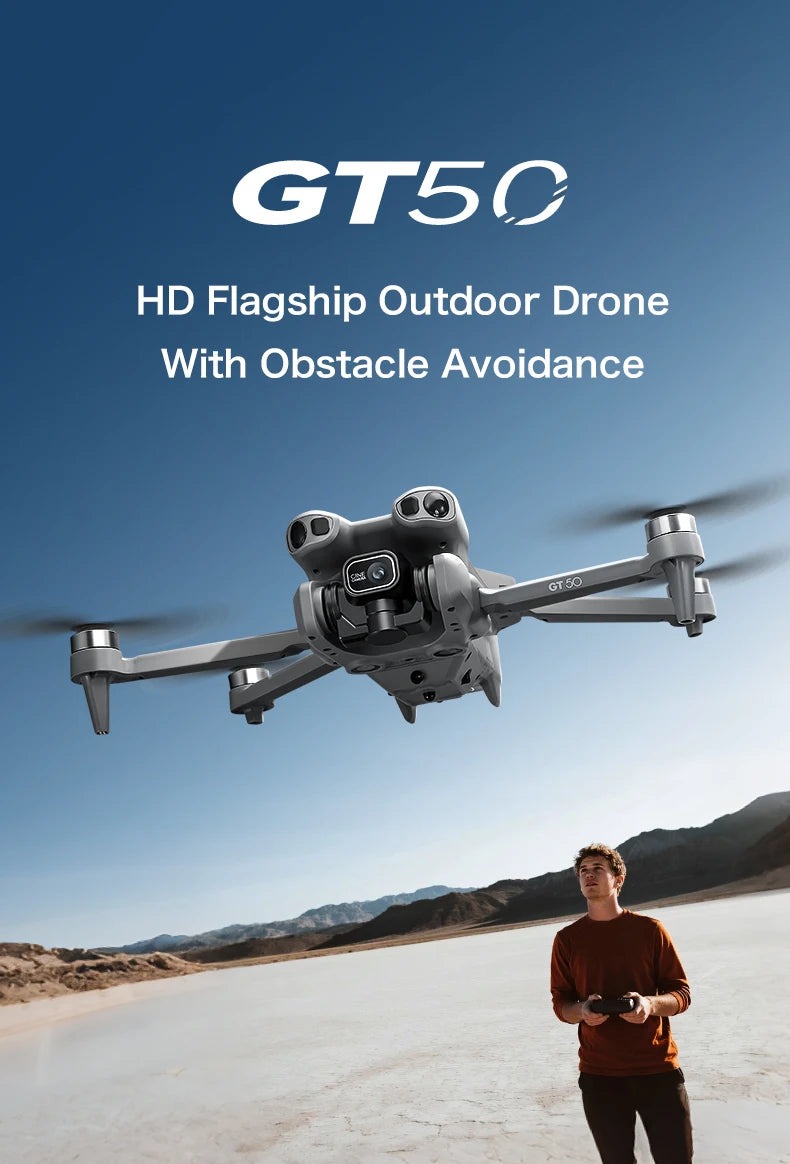 8K GPS Camera Drone with Obstacle Avoidance | Foldable Aerial Pro Tidesmit