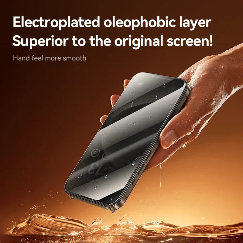 Privacy Screen Protector for iPhone 17 Pro Max - 9H Tempered Anti-Spy Glass Tidesmit