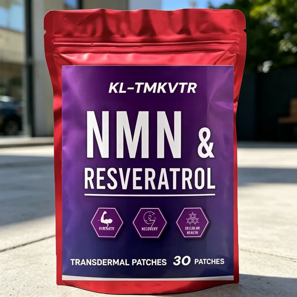 30 Patches NMN Transdermal Patches With Resveratrol for Cellular Health, Healthy Aging & Sustained Energy