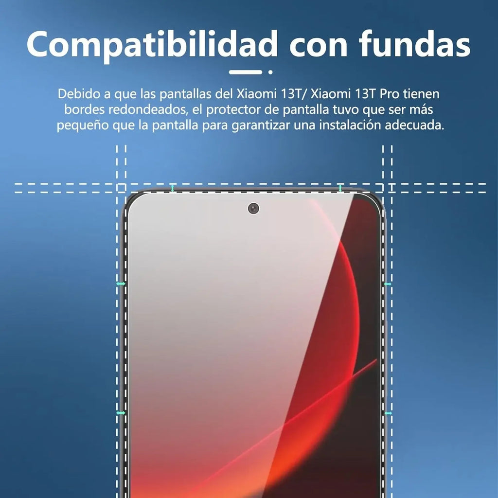 Xiaomi 13T Pro Screen Protector - 9H Hardness Tempered Glass Film Tidesmit