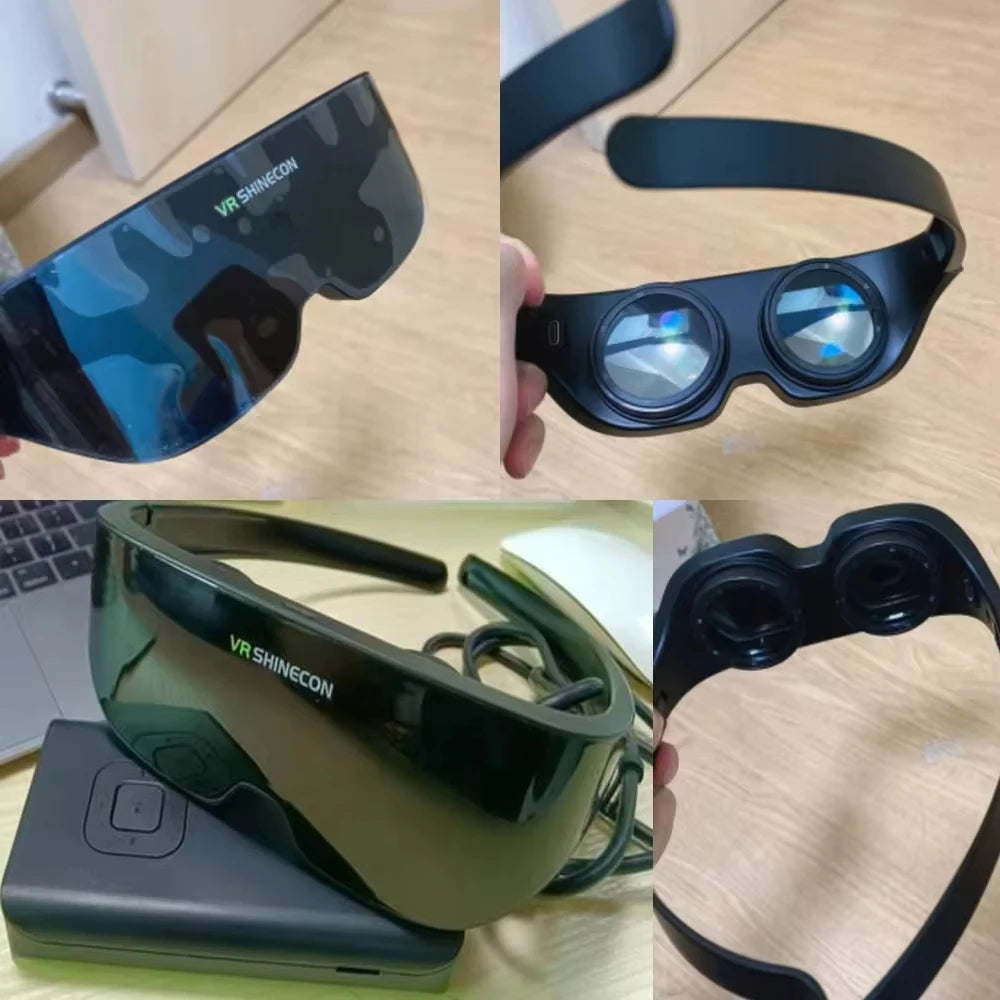 Tidesmit AiO8 Smart Glasses: 1000-Inch VR Display 1058PPI Tidesmit