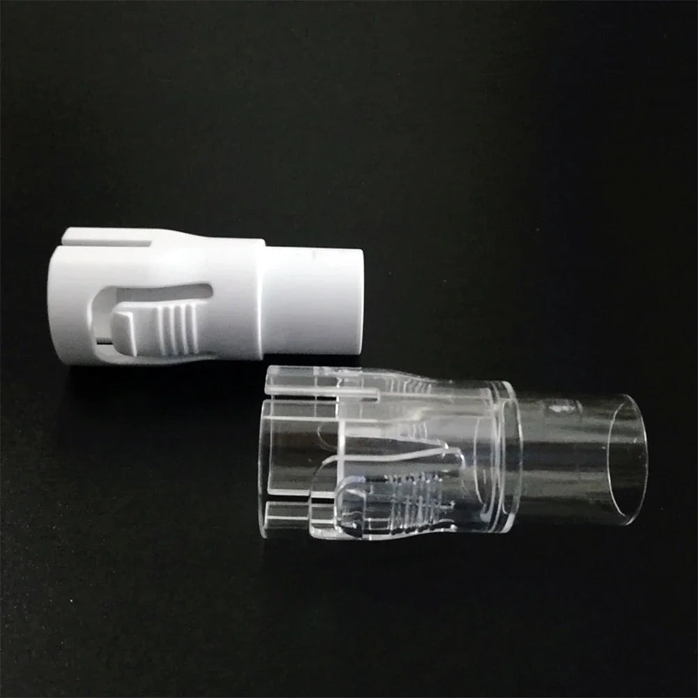 1Pc For ResMed AirMini CPAP Hose Connector White/Transparent Tube Port to Nasal Masks CPAP Machine Accessories