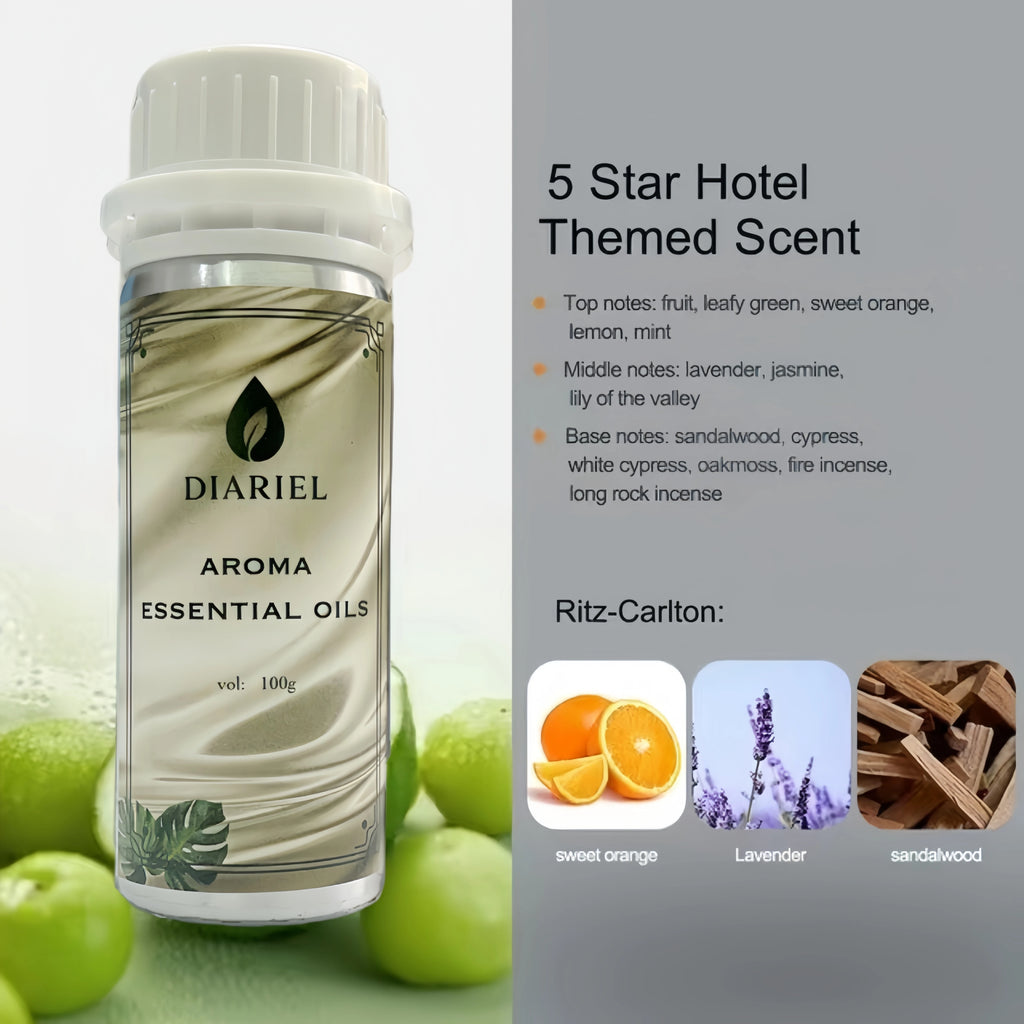 100ml Diaurelle Diffuser For Fragrance Oils Scent Hotel Premium Essential Oil for Aromatherapy Diffuser Waterless Diffuser Oil