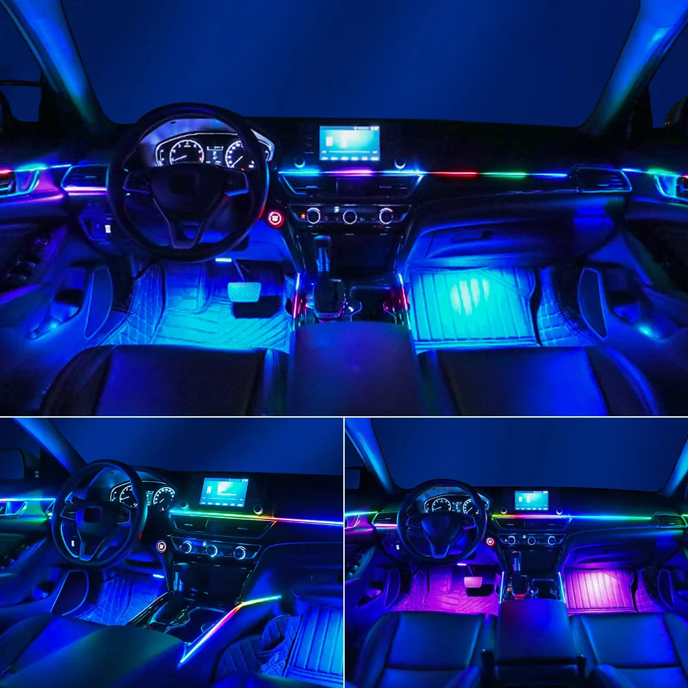 Car Ambient Lighting RGB LED Symphony Atmosphere Lamp by Tidesmit Tidesmit