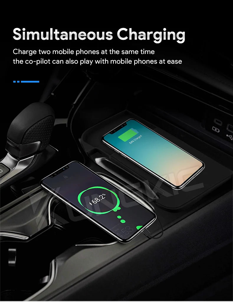 Wireless Charger Pad for Lexus NX 2022-2025 - Qi Certified Fast Charge Tidesmit