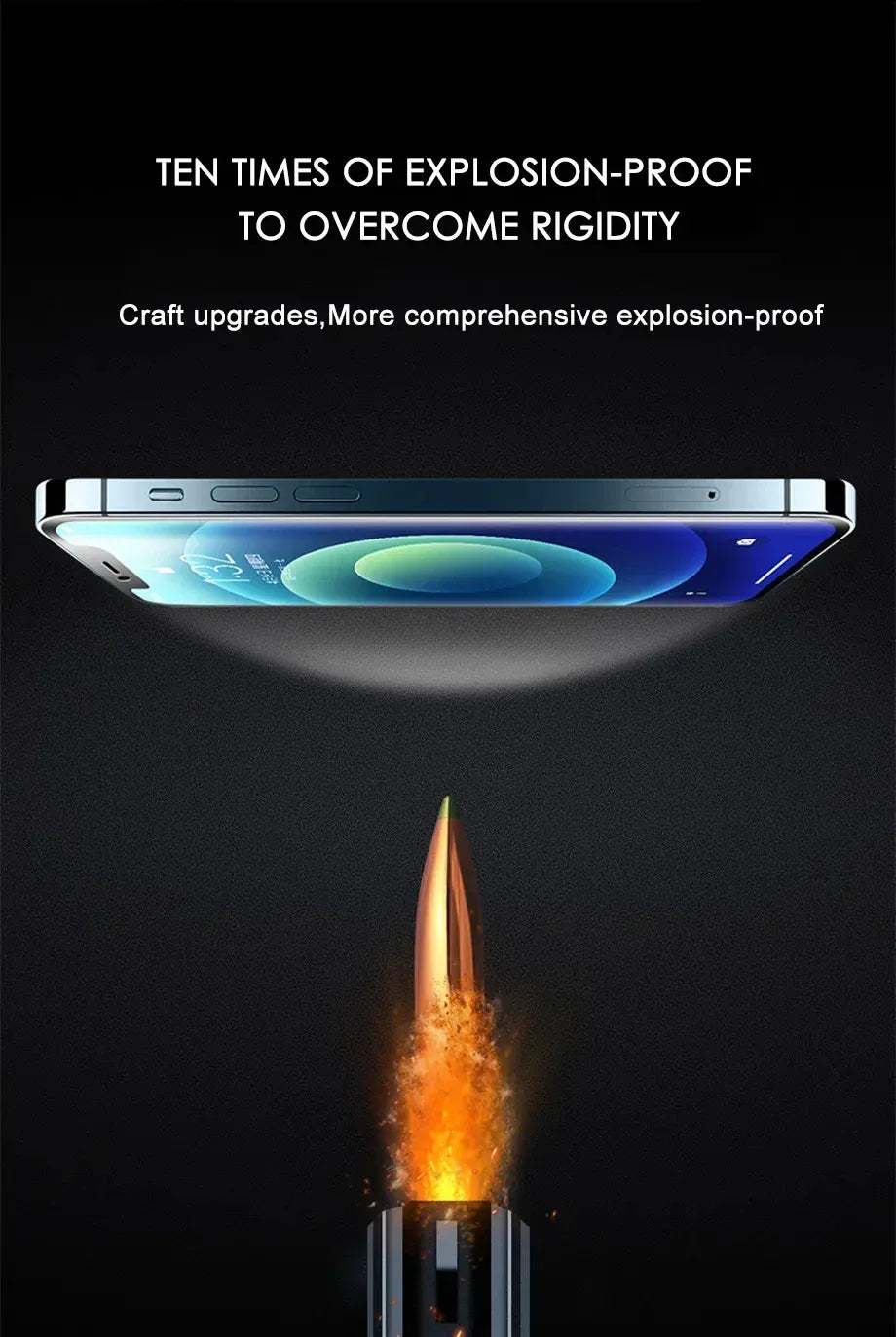 Hydrogel Screen Protector for iPhone - 4-Pack Case-Friendly HD Film Tidesmit