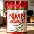 30 Patches Nmn ( Mononucleotide ) Transdermal Patches With Resveratrol For Anti-aging Antioxidant