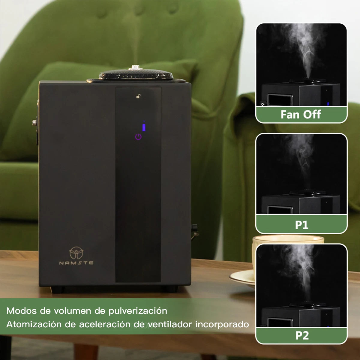 NAMSTE HVAC Essential Oil Aroma Diffuser Bluetooth Wifi Diffuser Aroma Professional Fragrance Scent Home Appliance Air Freshener
