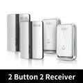 VeryHome Wireless Doorbell Waterproof Self-powered Button Smart Door Bell Sets Home Welcome Outdoor House Chimes  Receiver