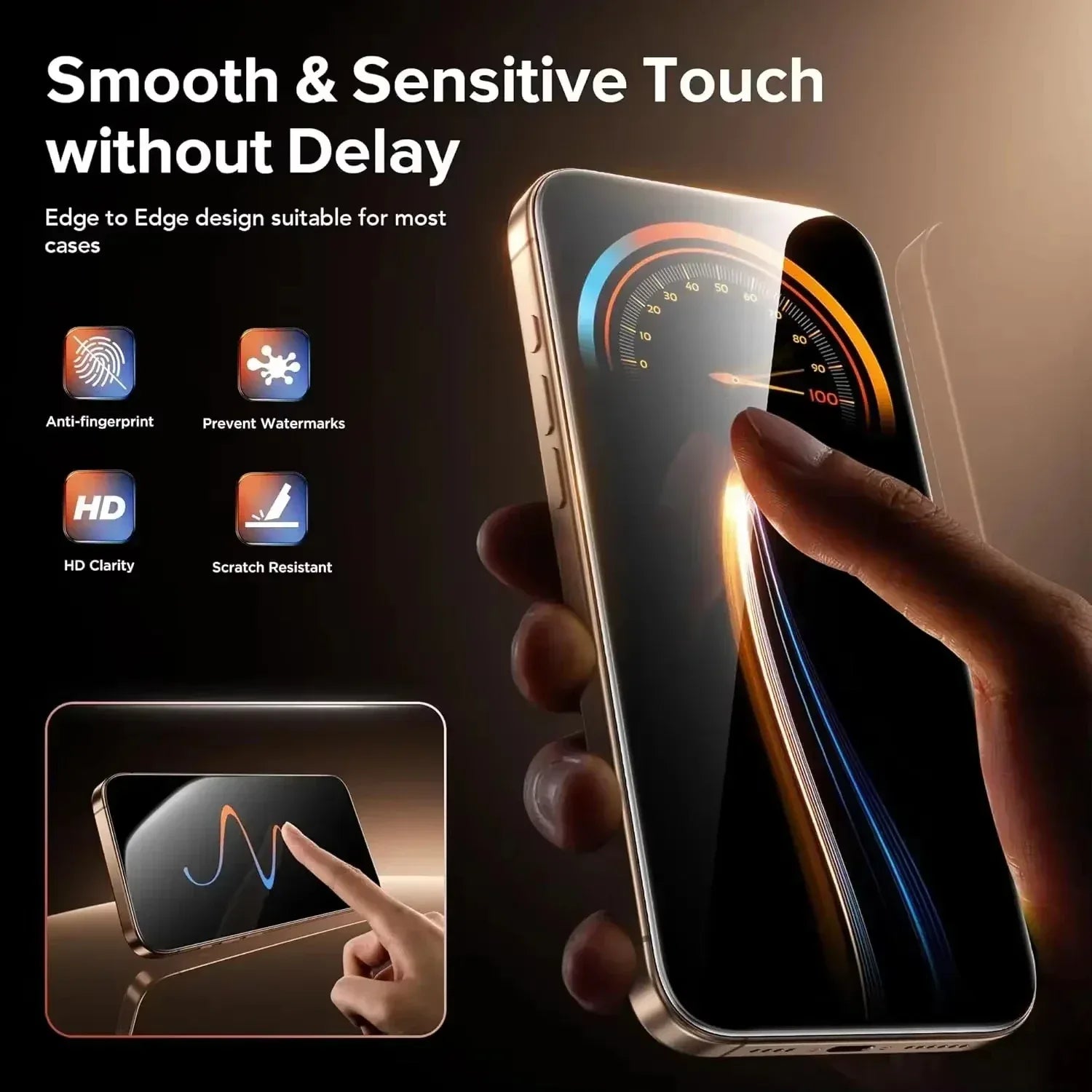 Samsung Galaxy S25 Ultra Tempered Glass Screen Protector - 9H Hardness Tidesmit