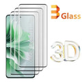 Oppo Reno 12 11 10 Pro Screen Protector | 3D Tempered Glass 3-Pack 3 Glass Tidesmit