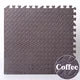 Massage Cushion Puzzle Mat - Non-Slip EVA Foam Exercise Tiles Massage Cushion Coffee Color Tidesmit