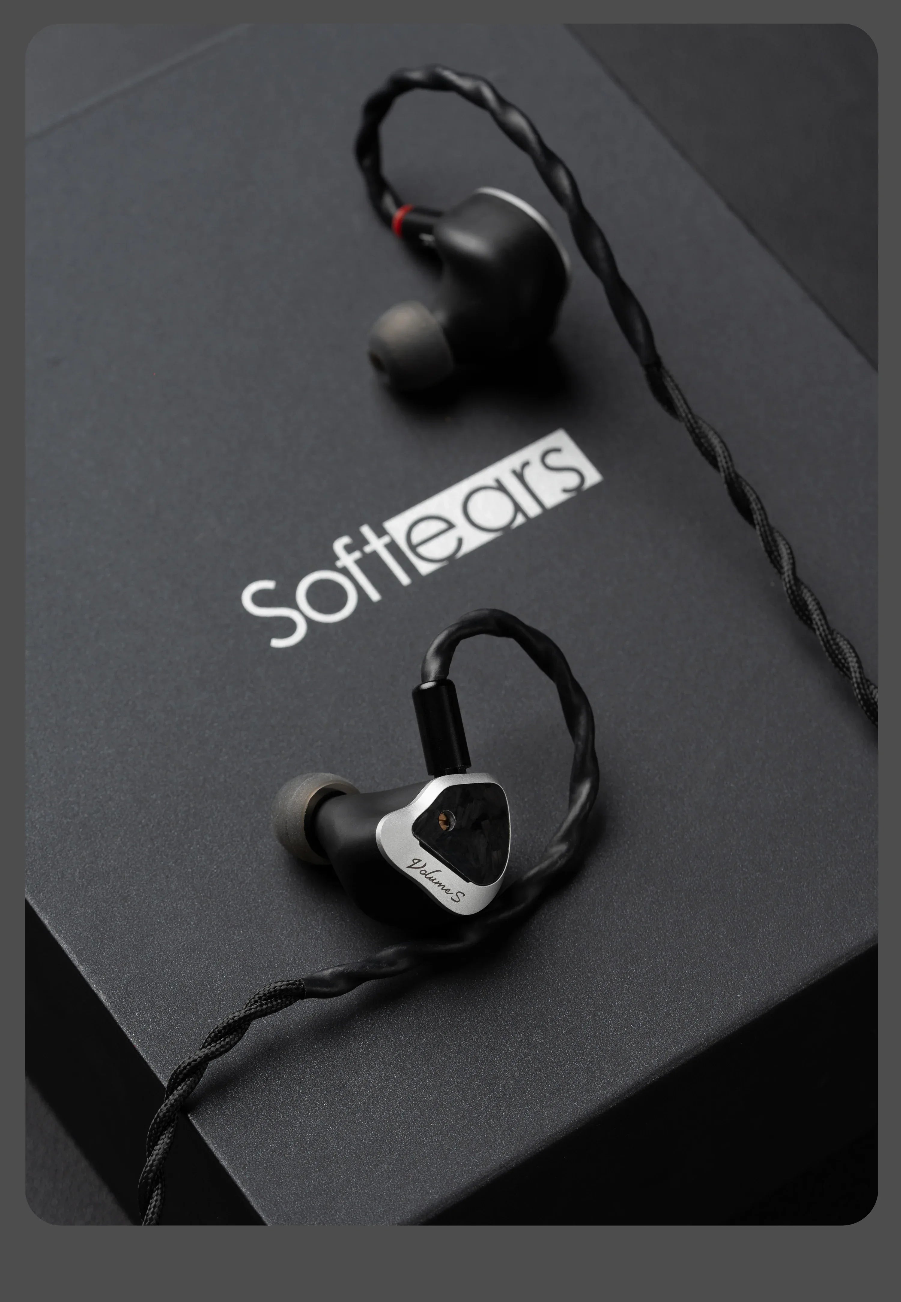 Softears Volume Hybrid Quad-Driver IEMs Black | Tidesmit Tidesmit