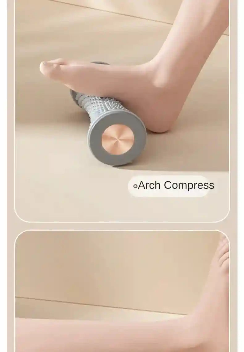 Foot Massage Roller for Plantar Fasciitis Therapy - Ergonomic Design Massage Roller Tidesmit