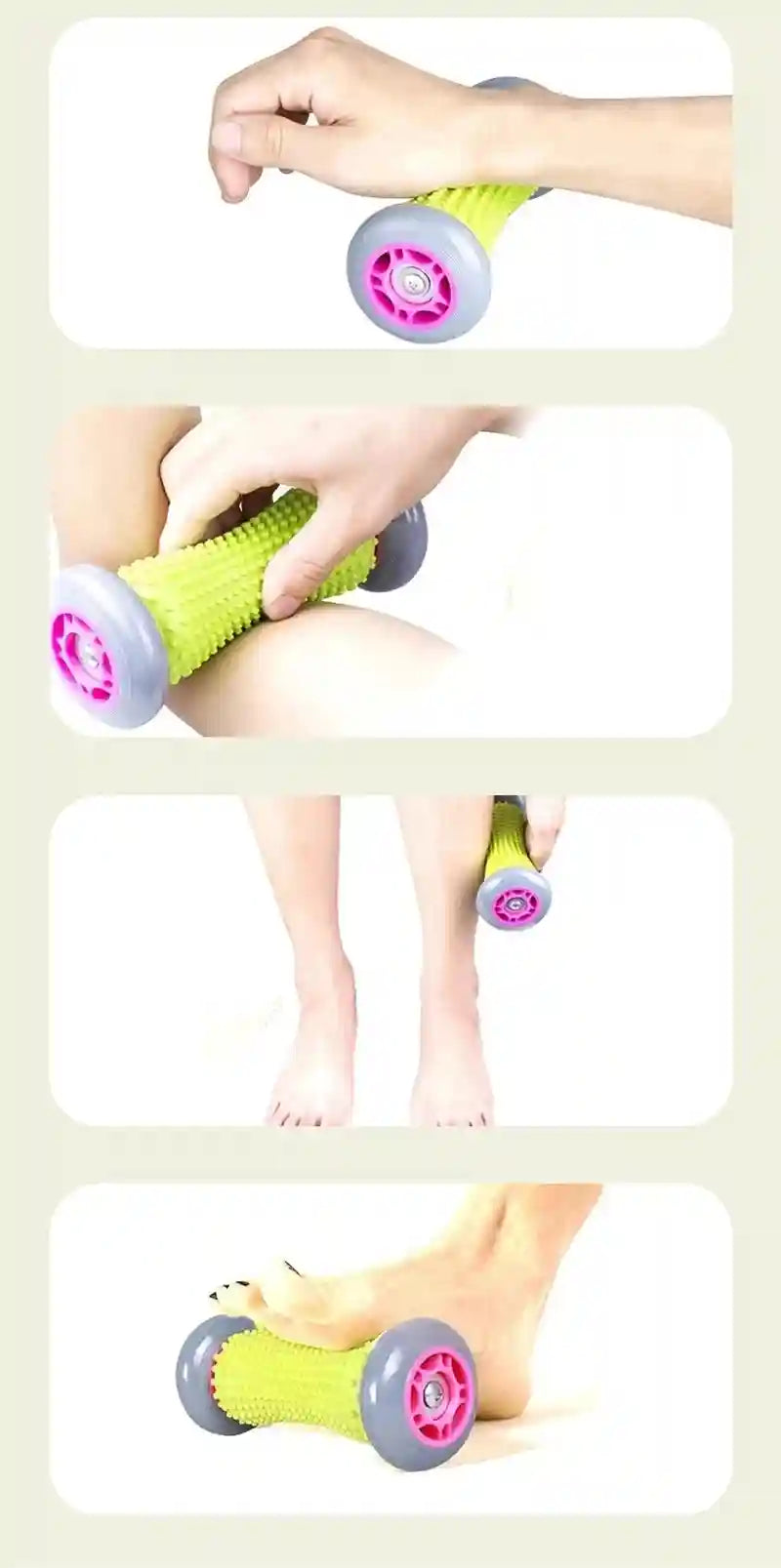 Foot Massage Roller: Deep Tissue Muscle Relief Tool - Tidesmit Massage Roller Tidesmit