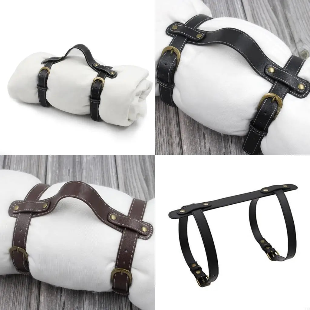 Yoga Mat Carries Camping Travel Rug Blanket Motorcycle Bedroll Strap