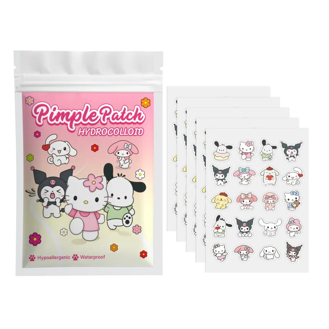 Acne patches, acne stickers, facial acne patches, concealer, concealer stickers 100PCS hello kitty