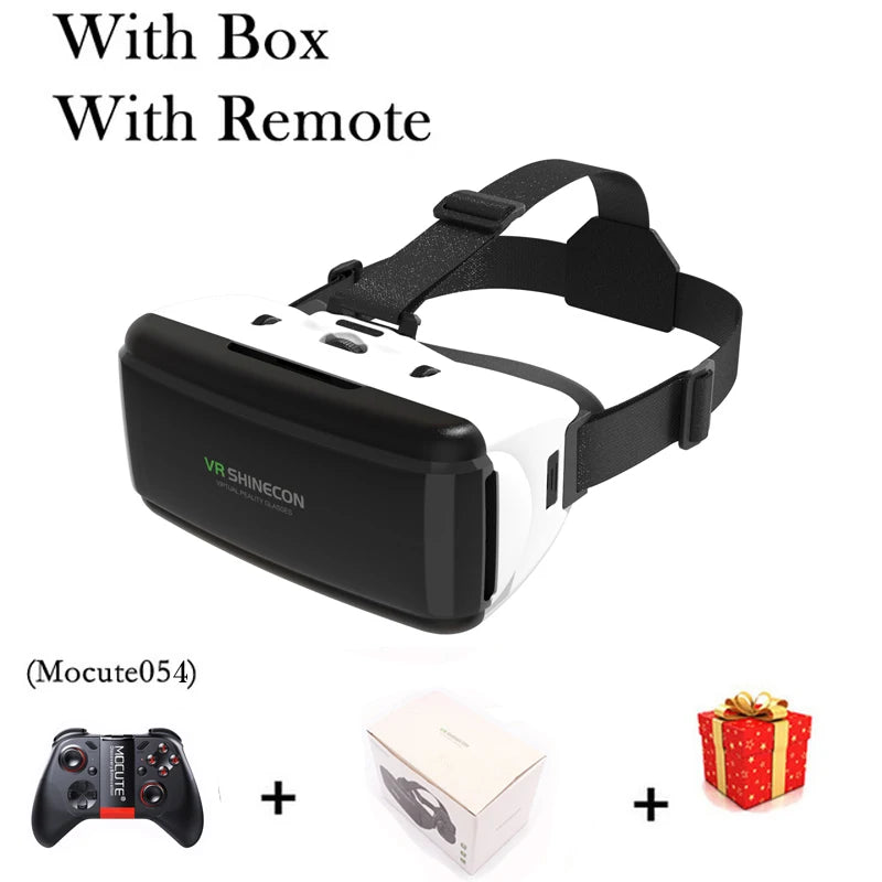 VR Headset for Smartphones | 3D Immersive Reality Smart Glasses With Remote B Tidesmit