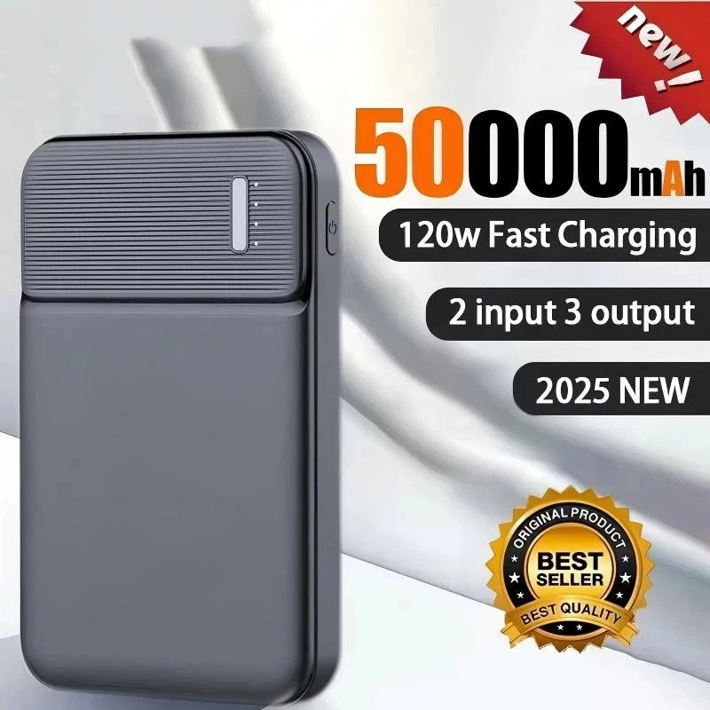 Tidesmit 50000mAh Fast Charging Power Bank - USB-C Portable Charger Tidesmit