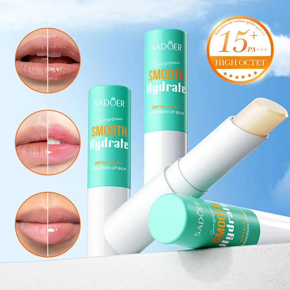 Hyaluronic Acid Lip Balm SPF 15 - Moisturizing Lip Care by Tidesmit Lip Care Tidesmit