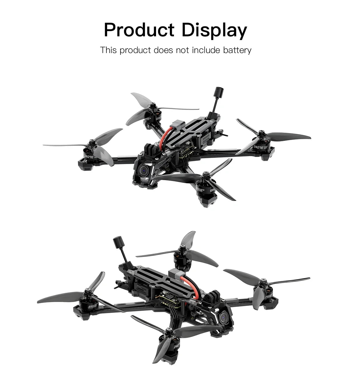 FPV Drone 6 Inch Analog Freestyle X-Shaped Quadcopter | Tidesmit Tidesmit
