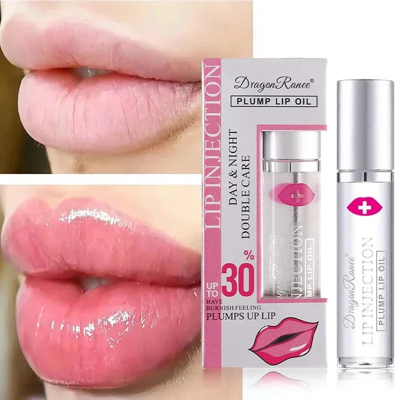Lip Plumper Oil – Hydrating Serum for Fuller Lips – Cruelty-Free Lip Care Lip Care Tidesmit