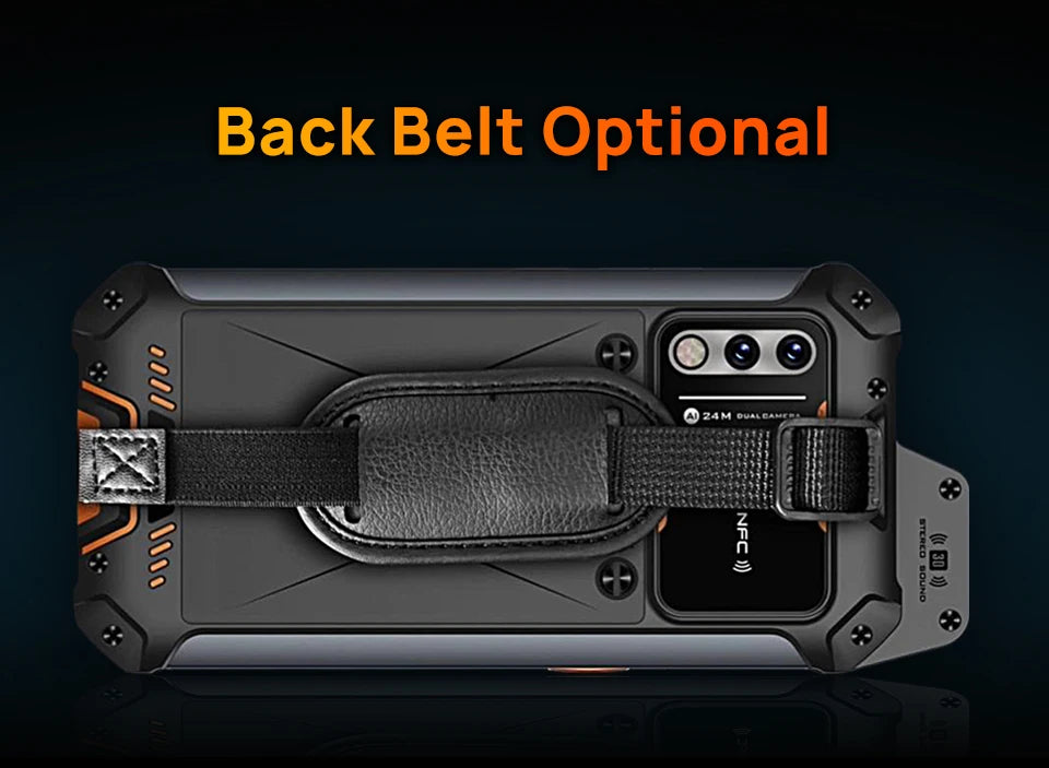UNIWA W999 ATEX Explosion-proof Smartphones Rugged IP68 6.39" FHD Andriod13 8GB+128GB 5000mAh Walkie Talkie PTT NFC Mobile Phone