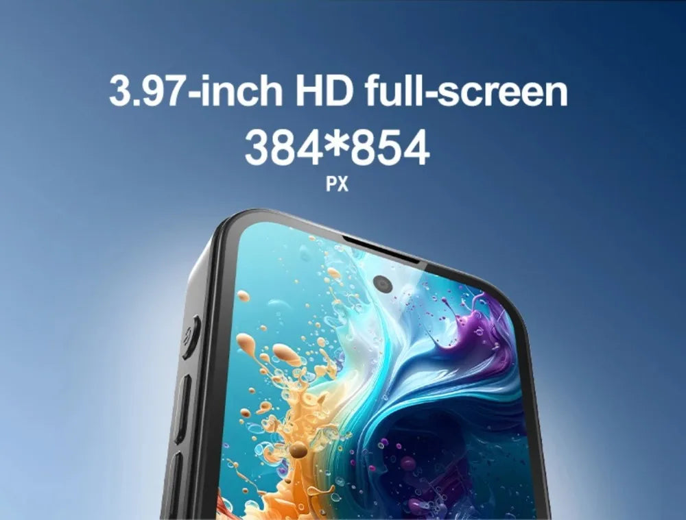 UNIWA Q333 4G Full Bands MINI Smartphone Android 4GB+64GB Mobile Phone 2000mAh Face ID WhatsApp GPS Small Phone Support TF Card