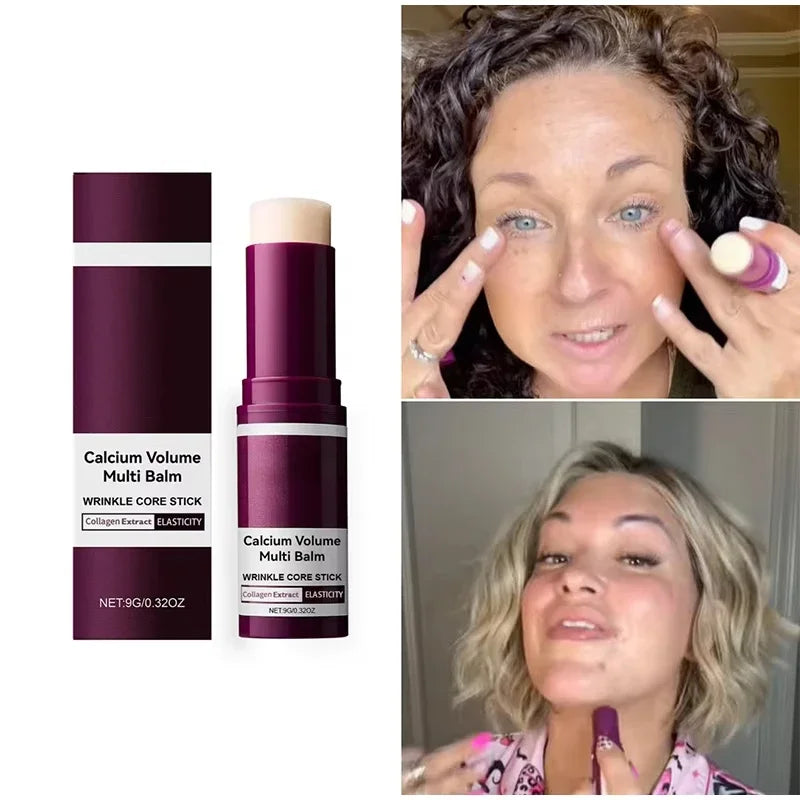 Tidesmit lyp318 collagen multi balm texture detail showing deep moisturizing anti-wrinkle face and eye cream