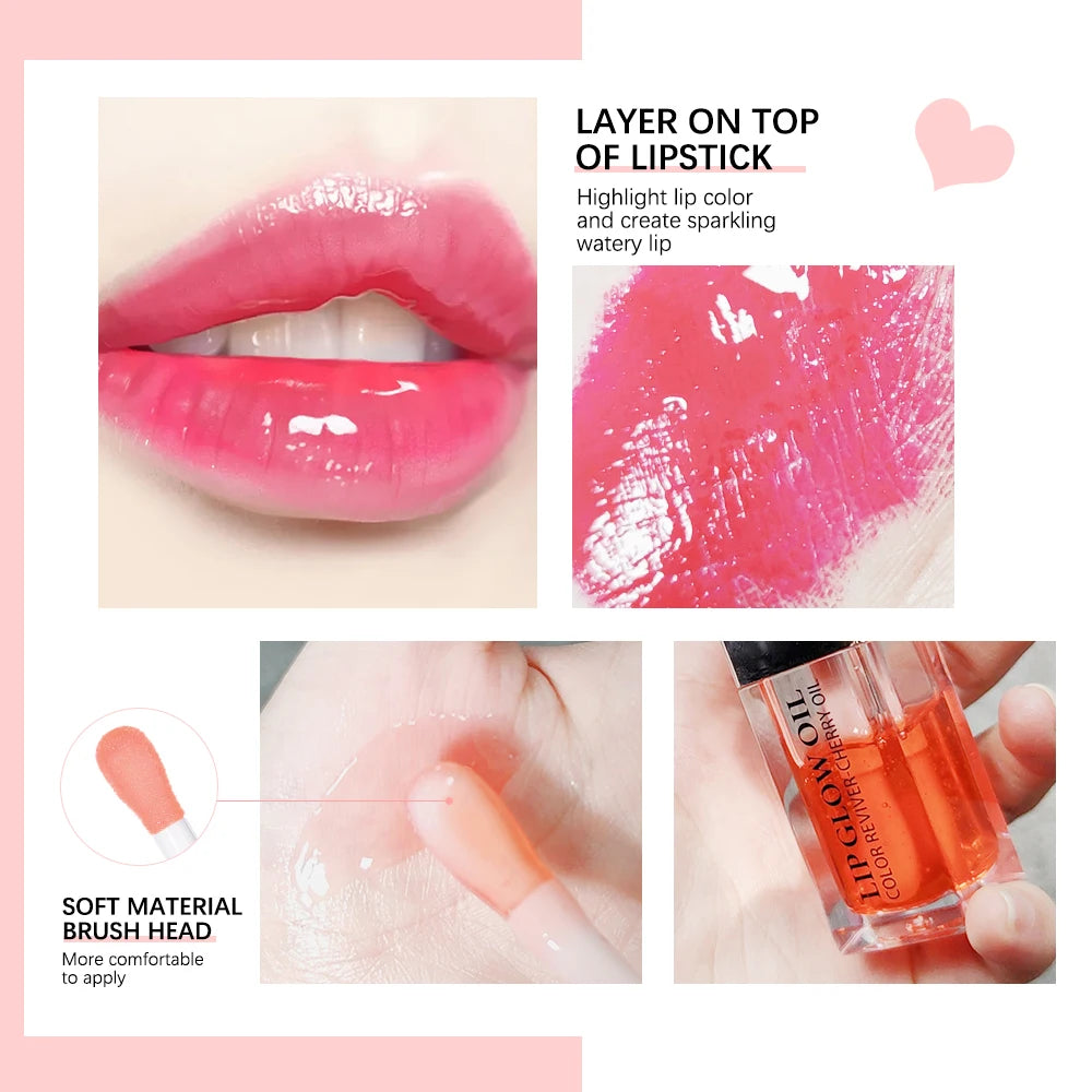 Moisturizing crystal jelly lip gloss with a plumping, high-shine finish and soft applicator for tinted, hydrated lips.