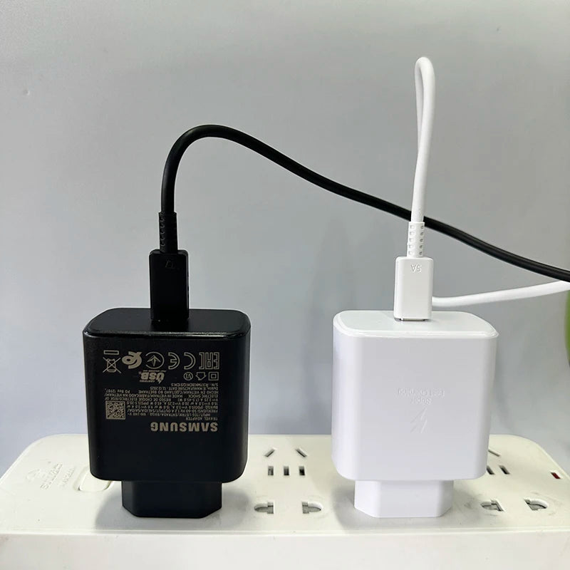 Samsung 45W USB-C Fast Charger PD Adapter for Galaxy S25 S24 Tidesmit