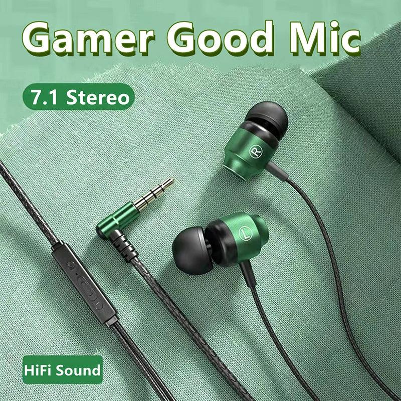 Magnetic Gaming Earbuds 9D Surround Sound Wired - Tidesmit Tidesmit