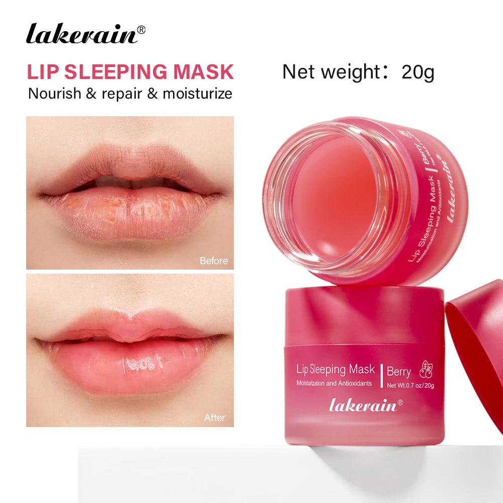Moisturizing Sleeping Lip Mask - Nourishing Overnight Lip Treatment Lip Care Tidesmit