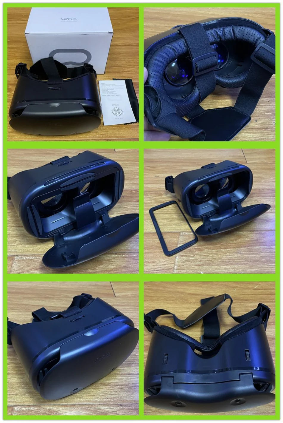 VR Headset for Smartphone 5-7 Inch - Immersive 3D Glasses X7/Y1 Series Tidesmit
