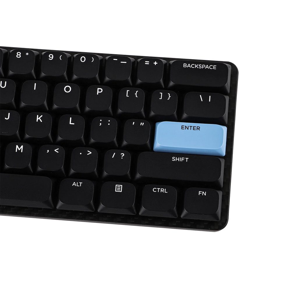 EPOMAKER Carbon60 60% ANSI US Layout Tri-mode Wireless Mechanical Keyboard with QMK/VIA Programmable & RGB Backlights