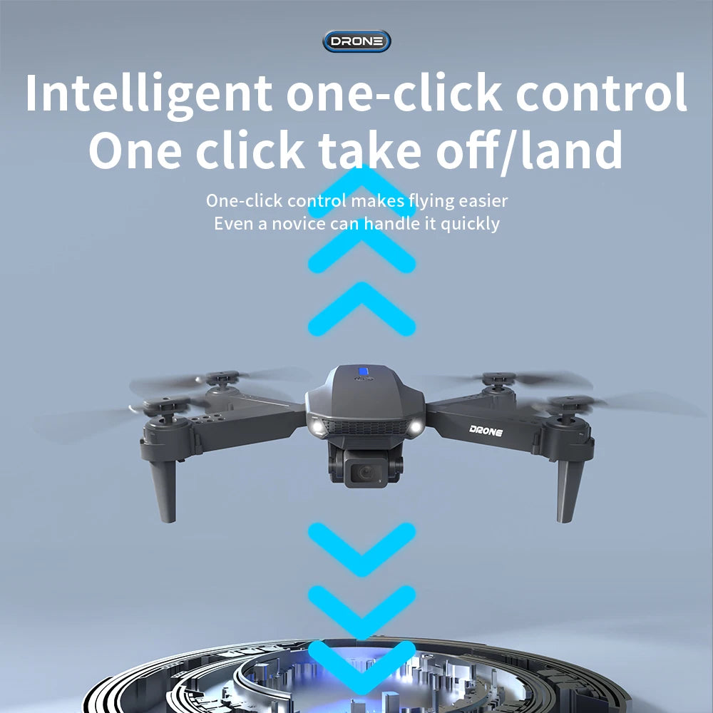 4K Camera Drone Foldable Quadcopter - Wide Angle Lens & Stable Flight Tidesmit