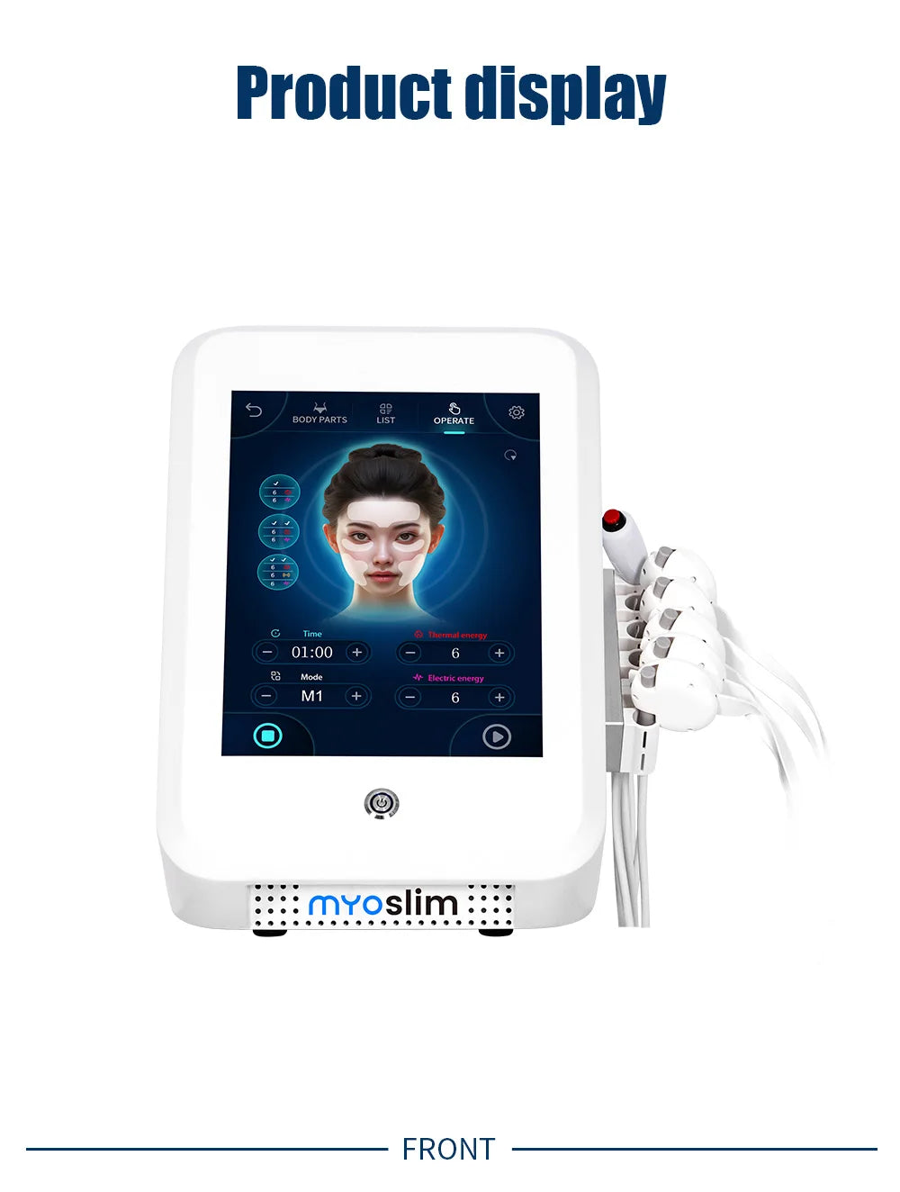 RF Skin Tightening & Face Lift Machine - Pro Sculpting Device Body Shaping Massage Equipment Tidesmit