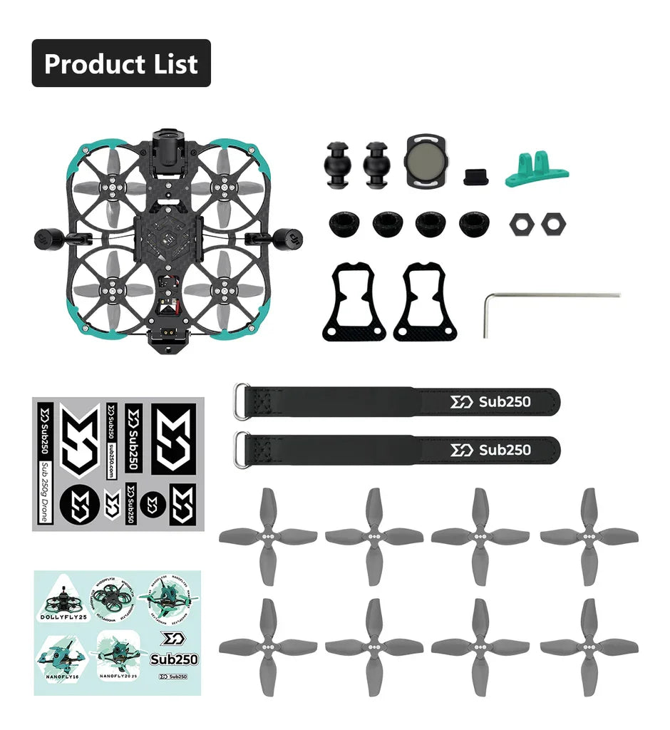 2 Inch CineWhoop FPV Drone | O4 Digital System | 4S Brushless Tidesmit