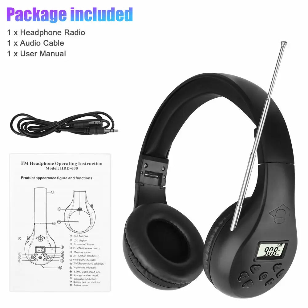 Portable FM Radio Headset for Simultaneous Interpretation - Tidesmit Tidesmit