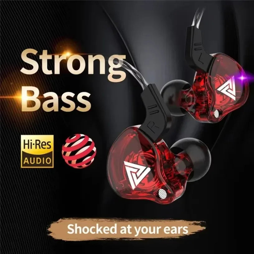 Wired Earbuds 3.5mm Microphone Stereo Sport Headset by Tidesmit Tidesmit