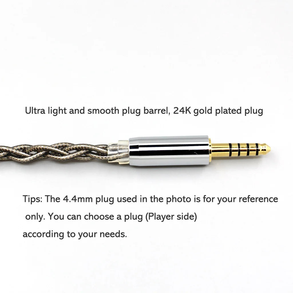 Silver Palladium Graphene Earphone Shielding Cable for High-Fidelity Audio Tidesmit