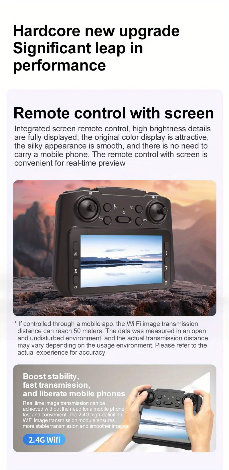 4K Camera Drone M23 with Obstacle Avoidance and GPS - Tidesmit Tidesmit