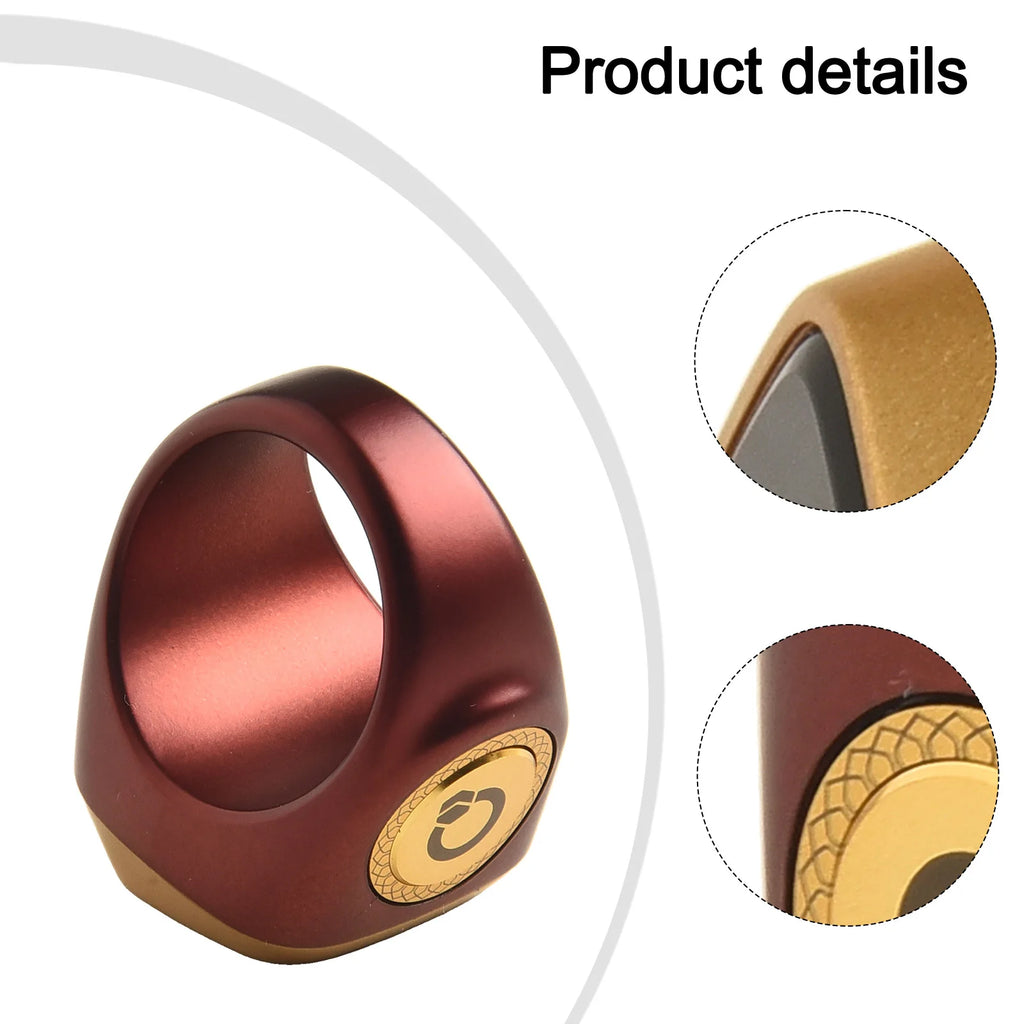 Smart Zikr Ring With Digital Counter, Vibration Alerts, and Health Tracking Tidesmit