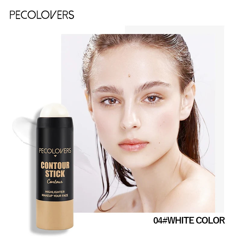 Tidesmit face makeup highlighting and contouring cream stick for natural 3D makeup application shade swatch view