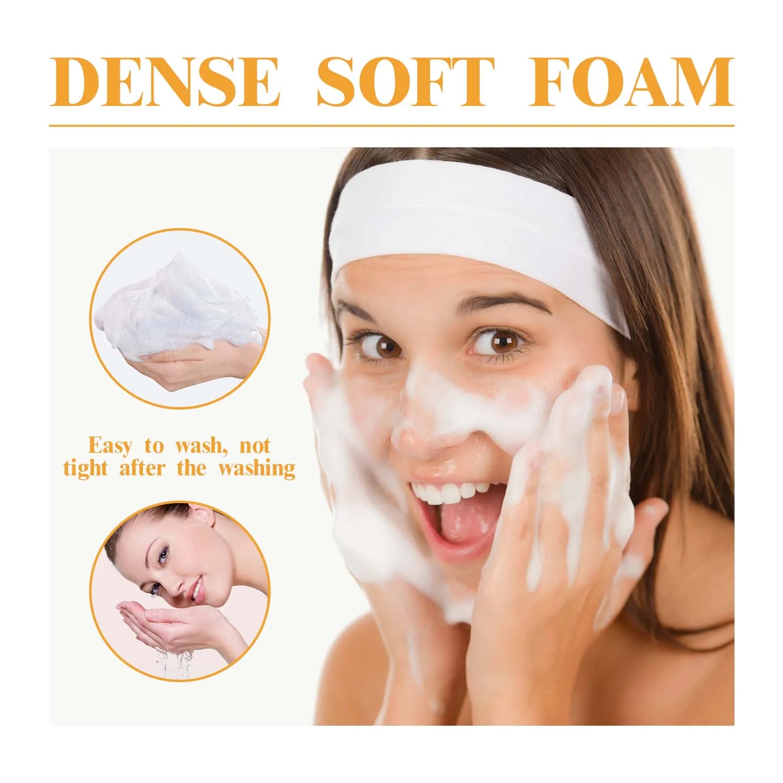 Pro Turmeric Face Wash Mild Foaming & Smooth Touch Fast Cleansing Daily Skin Prep Portable Beauty Tool for All Skin Types